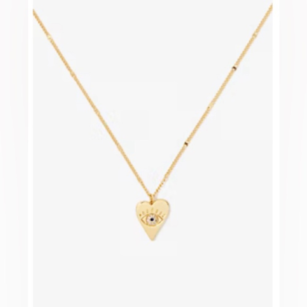 Kate Spade ♠️ Wishes Evil Eye Pendant
